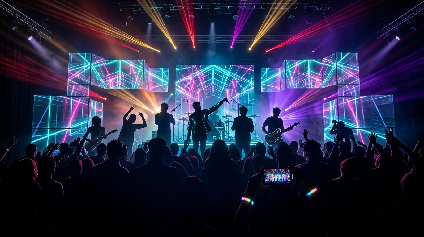 Hoombar Concert Stage Atmosphere